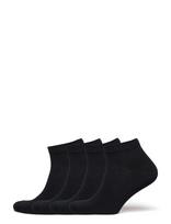 Lindex - 4-Pack Ankle Socks - Futbolo kojinės iki kulkšnių - Juoda