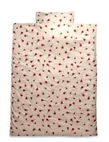 BrandMac - Bed Linen "By Mats" Mixed Roses 100X140, 40X45 Cm - Patalynės komplektas - Smėlio