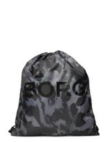Björn Borg - Borg Junior Drawstring Bag 15L - Sportinis krepšys - Pilka