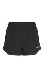 Craft - Adv Essence 2-In-1 Shorts 2 W - Treniruočių šortai - Juoda