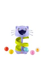 Fisher-Price - Fp Pets Purrr-Fect Ball Tower Developmental Toy For Babies & Toddlers - Interaktyvūs žaislai - Violetinė