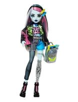 Monster High - Frankie Stein Fashion Doll With Pet Watzie And Accessories - Lėlė - Marga / raštuota