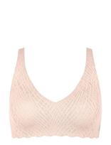 Sloggi - Sloggi Zero Feel Bliss Soft Bra - Liemenėlė be lankelių - Rožinė
