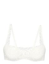 Triumph - Body Make-Up Illusion Lace Balconette - „Balconette“ tipo liemenėlės - Balta