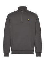 Lyle & Scott - Loopback Quarter Zip Sweat - Megztinis - Pilka