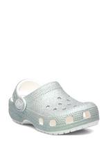 Crocs - Classic Iridescent Glitter Cgt - Klumpės - Sidabro