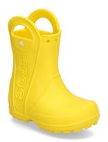 Crocs - Handle It Rain Boot T - Aukšti guminiai batai - Geltona