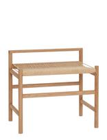Hübsch - Heritage Bench - Taburetės ir suolai - Ruda