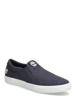 Timberland - Mylo Bay Low Slip On Sneaker Dark Blue Canvas - Įmaunami sportbačiai - Juoda