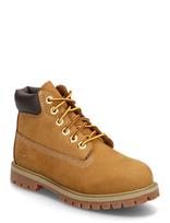 Timberland - Timberland Premium 6 Inch Lace Up Waterproof Boot Wheat - Žieminiai batai su raišteliais - Ruda