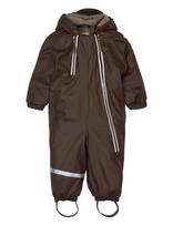 Mikk-line - Pu Snow Suit 2 Zip Recycled - Apsauginis kombinezonas nuo lietaus - Ruda