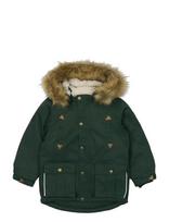 Mikk-line - Twill Nylon Boy Parca - Slidinėjimo striukė - Žalia