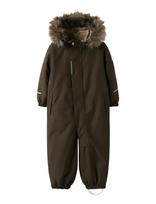 Name It - Nmnsnow10 Suit Solid Fo Noos - Slidinėjimo kombinezonai ir komplektai - Ruda