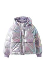 Name It - Nkfmalan Puffer Jacket Foil - Striukė - Violetinė