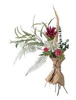 Bloomingville - Crown Bouquet - Džiovintos gėlės - Burgundiška splava