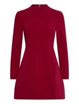 Bardot - Delphi Long Sleeve Mini Dress - Trumpa suknelė - Raudona