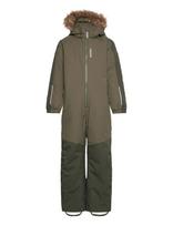 Viking - Expower Insulated Playsuit - Slidinėjimo kombinezonai ir komplektai - Chaki spalva