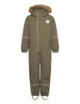 Viking - Play Winter Playsuit Thermal - Slidinėjimo kombinezonai ir komplektai - Chaki spalva