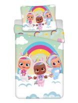 BrandMac - Bed Linen Junior Cry Babies 1001 - 100X140, 40X45 Cm - Patalynės komplektas - Marga / raštuota