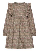 Huttelihut - Dress In Liberty Fabric - Proginė suknelė - Chaki spalva