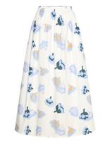 Marimekko - Buklee Suitsuke - Iki kelių ir midi sijonai - Balta