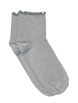 Mp Denmark - Lis Glitter Short Socks - Futbolo kojinės iki kulkšnių - Pilka