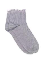 Mp Denmark - Lis Glitter Short Socks - Futbolo kojinės iki kulkšnių - Violetinė