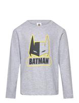 Batman - Tshirt - Ilgarankoviai marškinėliai - Pilka