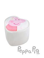 ROBA - Heart-Shaped Children's Stool Peppa Pig - Kėdės ir taburetės - Smėlio