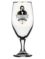 Edward Blom - Beer Glass No:1 "När Man Festar" - Alaus taurė - Nude