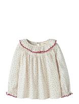 Lil'Atelier - Nmfrasia Ls Loose Shirt Lil - Palaidinės ir tunikos - Balta
