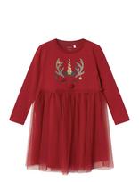 Name It - Nmfrjul Ls Dress - Suknelė - Raudona