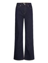 French Connection - Stretch Wide Flare Denim - Platėjančios kelnės - Tamsiai mėlyna