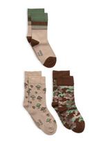 Minipop - Minipop® Season Bamboo Socks 3 Pcs - Kojinės - Smėlio