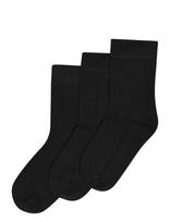 Minipop - Minipop Noos Bamboo Socks 3 Pcs - Kojinės - Juoda