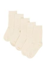 Minipop - Minipop Noos Bamboo Socks 5 Pack - Kojinės - Kreminė spalva