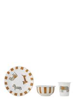 Bloomingville - Jesse Tableware Set - Vakarienės rinkiniai - Marga / raštuota