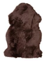 House Nordic - Disa - Lambskin, Brown, Real Lambskin, 50X85 Cm - Kilimėlis - Ruda