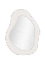 House Nordic - Frida - Mirror, Teddy, White 46,5X61 Cm - Sieninis veidrodis - Balta