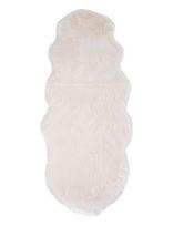 House Nordic - Irma - Lambskin Artificial, Ivory, 60X180 Cm - Kilimėlis - Kreminė spalva