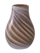House Nordic - Jora - Vase, Glass, Brown, Ø16X23 Cm - Maža vaza - Ruda
