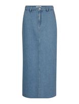 IVY Copenhagen - Ivy-Uta Diss. Maxi Skirt Wash Mid B - Džinsinis sijonas - Mėlyna