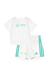 Adidas Performance - Mer Dna Bbyjgss - Marškinėlių rinkinys trumpomis rankovėmis - Balta