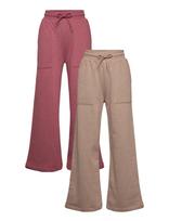 Minymo - Sweat Pant (2-Pack) - Sportinės kelnės - Ruda
