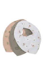 Pippi - Bandana Bib Boy -Aop (3-Pack) - Seilinukas - Žalia