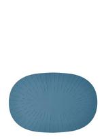 Aida - Confetti Blueberry Placemat 95% Recycled Leather 1 Piece 45.0X30.6 Cm - Padėkliukas - Mėlyna