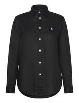 Polo Ralph Lauren - Classic Fit Linen Shirt - Lininiai marškiniai - Juoda