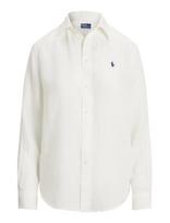 Polo Ralph Lauren - Classic Fit Linen Shirt - Lininiai marškiniai - Balta