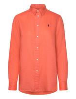 Polo Ralph Lauren - Classic Fit Linen Shirt - Lininiai marškiniai - Oranžinė