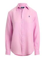 Polo Ralph Lauren - Classic Fit Linen Shirt - Lininiai marškiniai - Rožinė